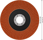 Lamelový kotouč Bosch EXPERT X782 s úhlovým výbrusem 125 mm, G120.